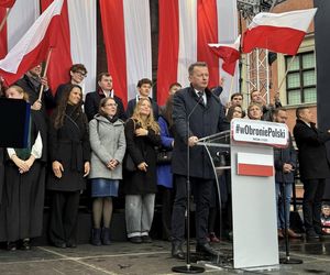 Manifestacja Prawa i Sprawiedliwości w Warszawie