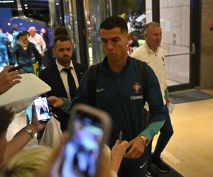 Portugalczycy w Warszawie. Ronaldo z kolegami przed meczem z Polską