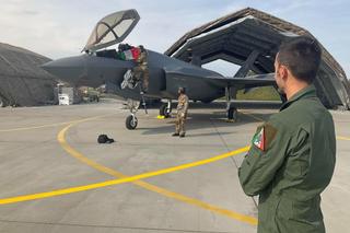 Włoskie F-35 wylądowały w Malborku. Wzmocnią Wschodnią Flankę NATO