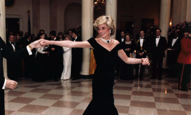 Diana tańcząca przed księciem Karolem