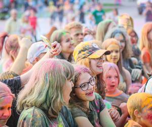 Festiwal Kolorów w Parku Sieleckim w Sosnowcu