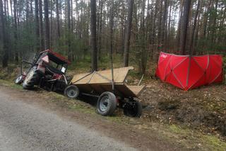 Piotr zginął przygnieciony przez ciągnik w Brzózie Królewskiej [GALERIA]