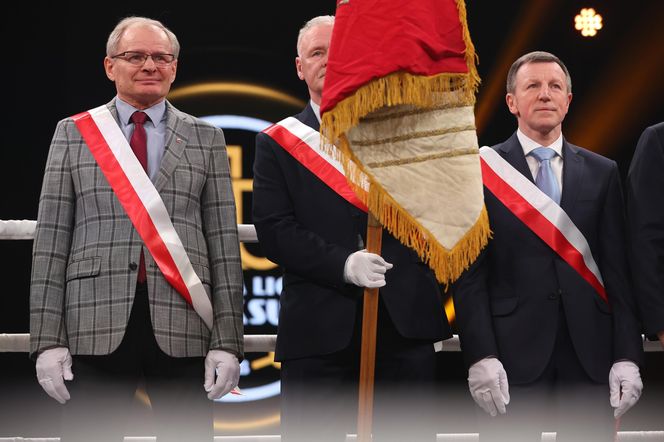 Gołota, Szpilka, Korzeniowski, Saleta. Zaroiło się od vipów na inauguracji Polskiej Ligi Boksu