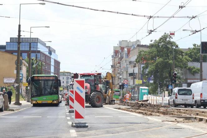 Kolejny etap przebudowy torowiska na ulicy Głogowskiej