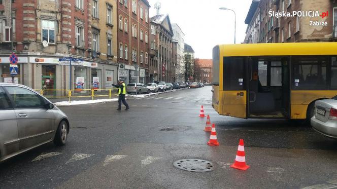 Naćpany kierowca autobusu potrącił pieszą