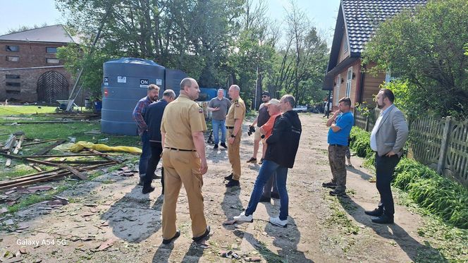 Trwa liczenie strat po nocnych nawałnicach w powiecie kraśnickim