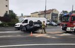 Przejazd ulicą 3 Maja był chwilowo zablokowany, jednak obecnie nie ma już utrudnień w ruchu