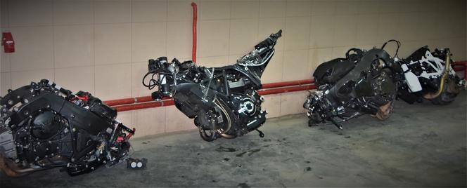 Motocykle skradzione w Niemczech odnalezione na przejściu granicznym w Medyce