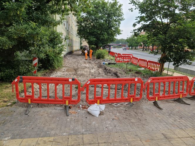 Budowa ścieżek rowerowych na osiedlu Leśnym w Bydgoszczy 