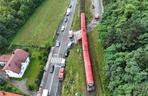 Wypadek na przejeździe kolejowym w Barcicach
