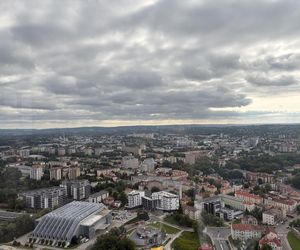 Byliśmy 40, piętrze najwyższego budynku mieszkalnego w Polsce. Widok jest niesamowity