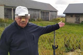 Krwawa przygoda gospodarza z Mazowsza. Krowa Baśka zjadła mu nos