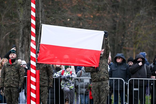 Przysięga żołnierzy zasadniczej służby wojskowej w Choszcznie