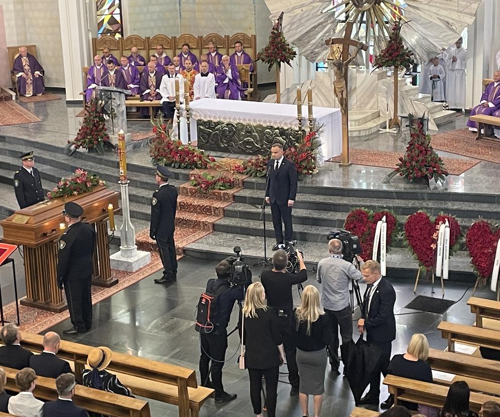  Poruszające słowa prezydenta Andrzeja Dudy na pogrzebie prezydenta Tadeusza Ferenca 