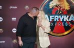 Piotr Domaniecki i Ewa Gawryluk na pokazie Afryka Express