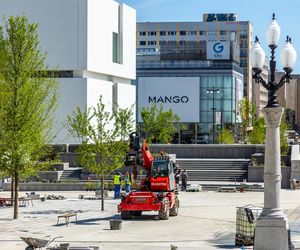 Plac Centralny Warszawa, sierpień 2025