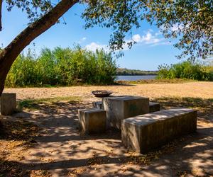 Plaża przy Moście Północnym