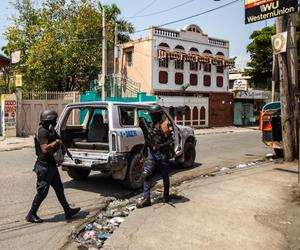 Port-au-Prince, stolica Haiti, opanowana przez gangi