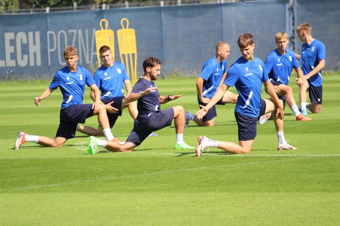 Trening Lecha Poznań przed meczem z Rakowem Częstochowa 