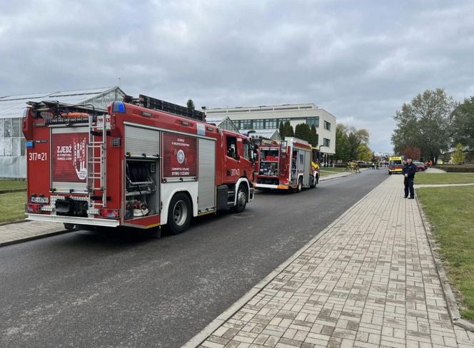 Ćwiczenia służb mundurowych na SGGW