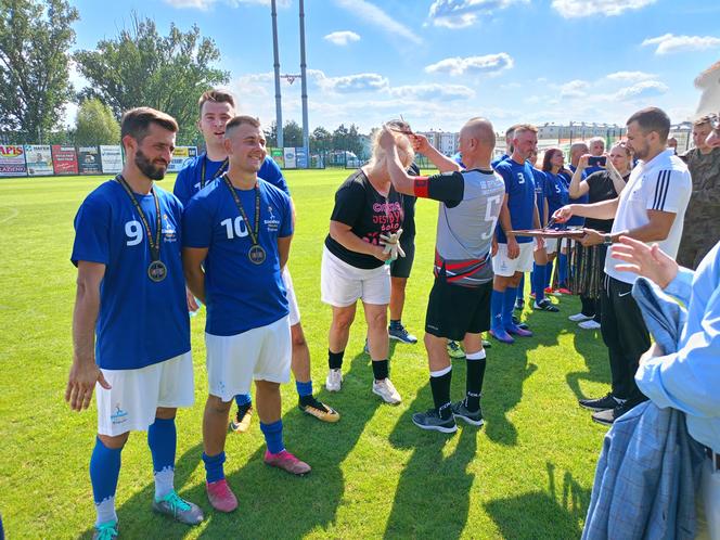 Mecz z okazji 5-lecia 18. Dywizji Zmechanizowanej w Siedlcach zakończył się remisem 5:5