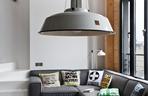 Lampa w stylu holenderskim w lofcie