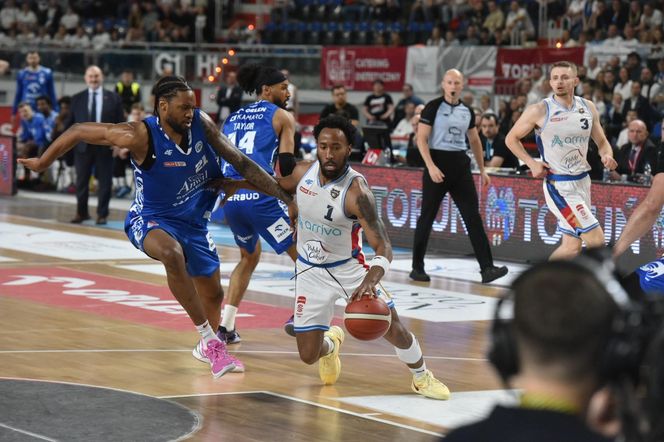 Arriva Polski Cukier Toruń - Anwil Włocławek, zdjęcia kibiców i zawodników z 4. meczu fazy play-off Orlen Basket Ligi