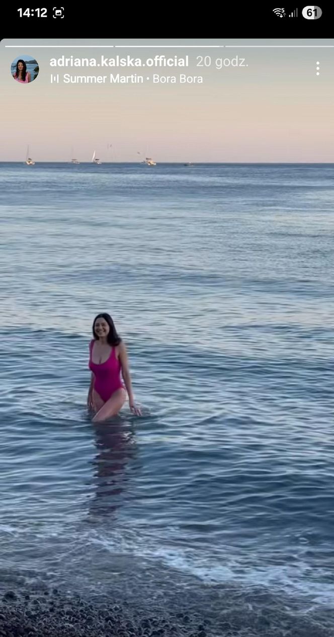 	Adriana Kalska (Iza z M jak miłość) pokazała na Instagramie zdjęcia z wakacji