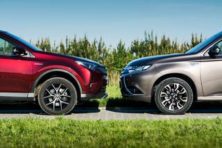 Toyota RAV4 Hybrid E-Four Prestige vs. Mitsubishi Outlander PHEV Instyle NAVI+