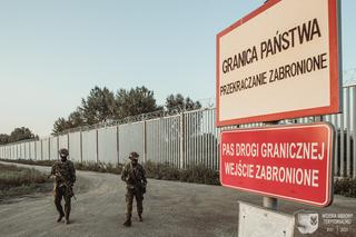 Ćwiczenia terytorialsów przy granicy z Białorusią