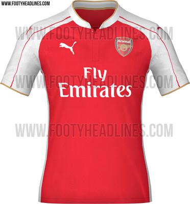 Arsenal Londyn koszulka domowa na sezon 2015/2016