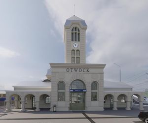 Dworzec kolejowy w Otwocku - remont, wizualizacje