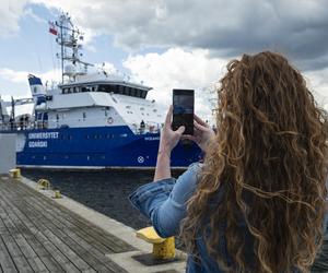 Statek Oceanograf powrócił do Trójmiasta. Pływał w rejsie badawczym