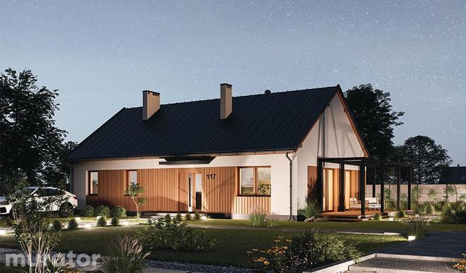 Projekt A117a/1 Dom Wiktorii A pa i inne warianty projektu z rodziny A117