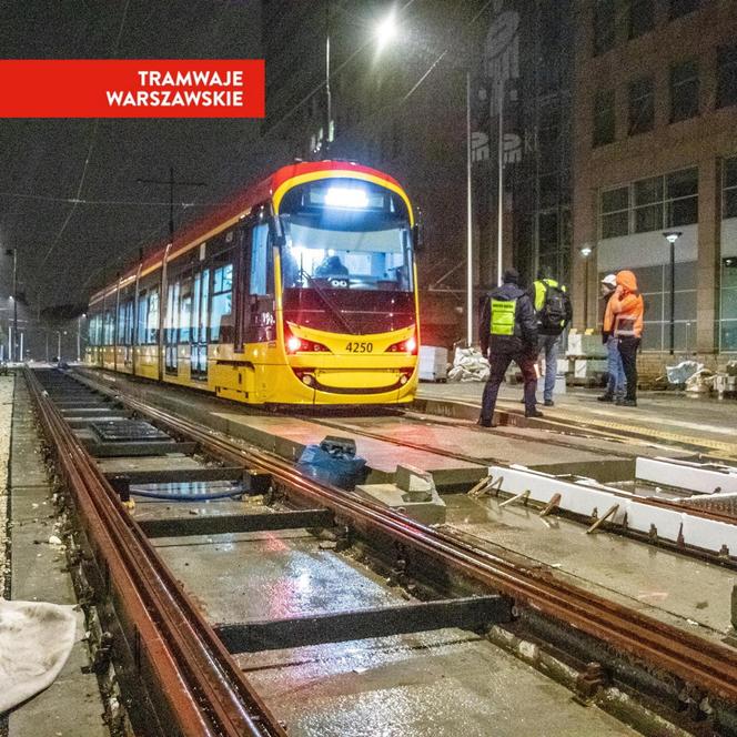 Tramwaj pojechał przez ul. Goworka pierwszy raz od 50 lat