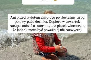 Z ostatniej chwili! Michał Żebrowski uwięziony przez kataklizm! Jest tam z żoną i z dziećmi