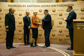 Wręczenie nagrody im kpt. Leszka Wiktorowicza