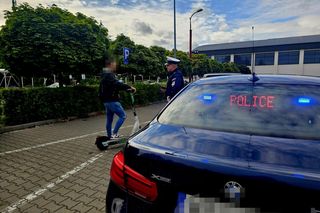 Policyjne kontrole osób na hulajnogach elektrycznych