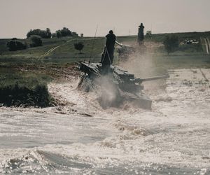 Czołgi K2 podczas ćwiczeń