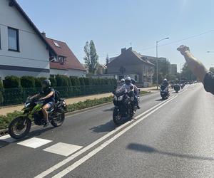 Winobraniowa parada motocyklowa przejechała ulicami Zielonej Góry