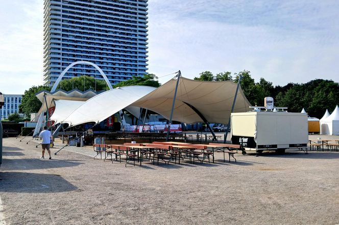 Amfiteatr w Travemünde przypomina Teatr Letni w Szczecinie