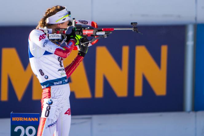 Biatlon, Monika Hojnisz-Staręga, mistrzostwa świata Anterselva 2020, biega na 15 km