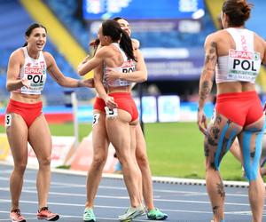 Srebrna sztafeta kobiet 4x100 m na Stadionie Śląskim