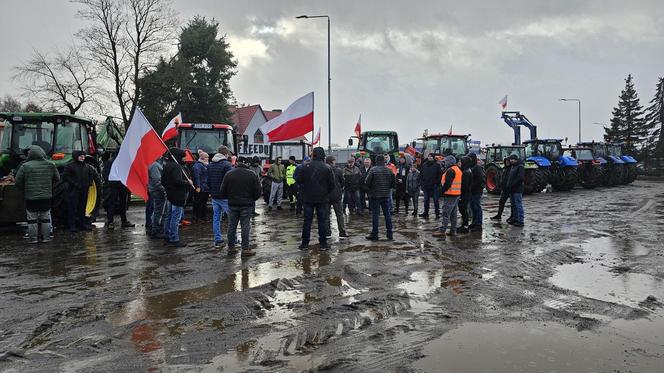 Protest rolników w Drawsku Pomorskim