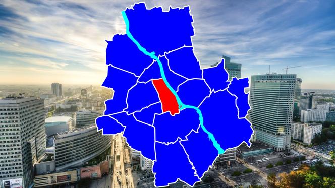  Śródmieście - 47% zadowolonych z życia w okolicy