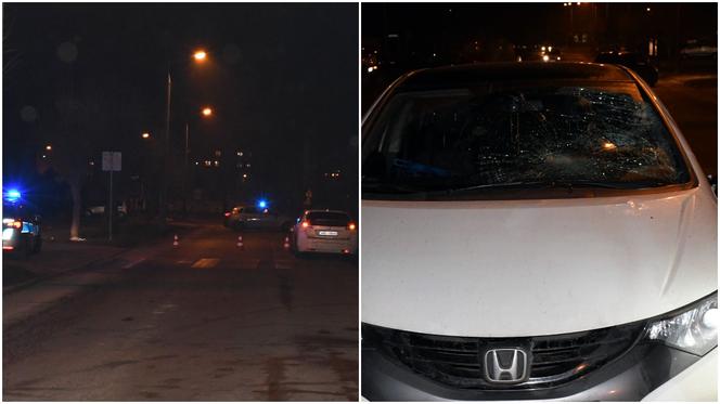 Mława. Potrącił trzy osoby na przejściu! 11-letnia dziewczynka poważnie ranna [ZDJĘCIA]