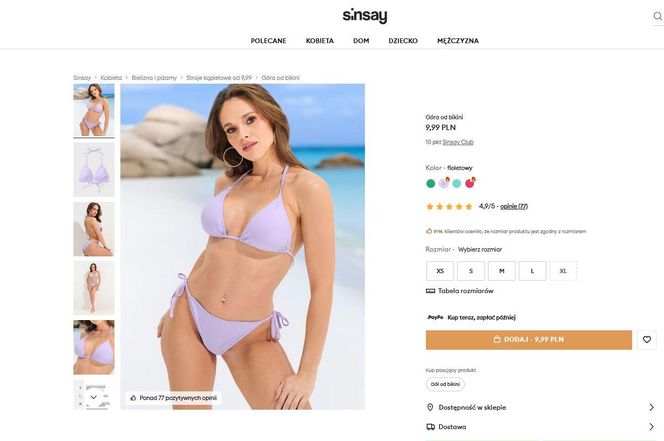 bikini sinsay