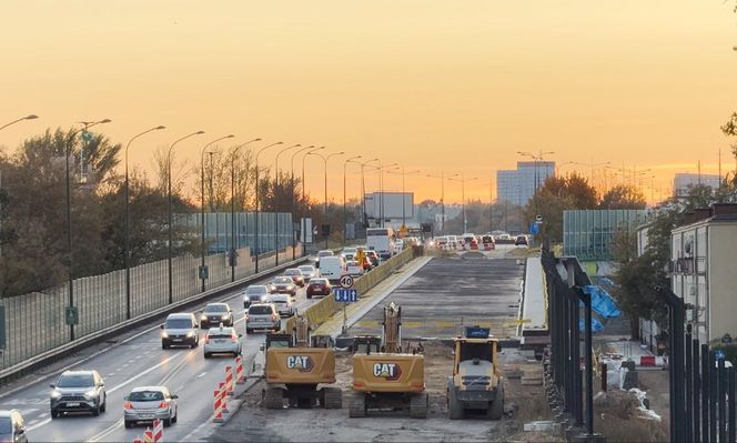 Przebudowa Trasy Łazienkowskiej w Warszawie wznowiona