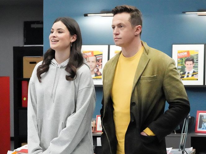 Barwy szczęścia, odcinek 3186: Weronika (Maria Świłpa), Błażej (Piotr Ligienza)