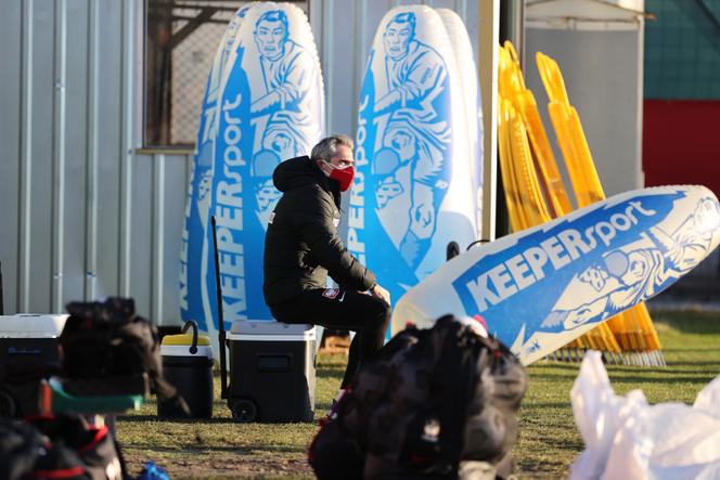 Pierwszy trening Reprezentacji Polski przed trójmeczem el. mistrzostw świata. Trener Sousa już układa klocki